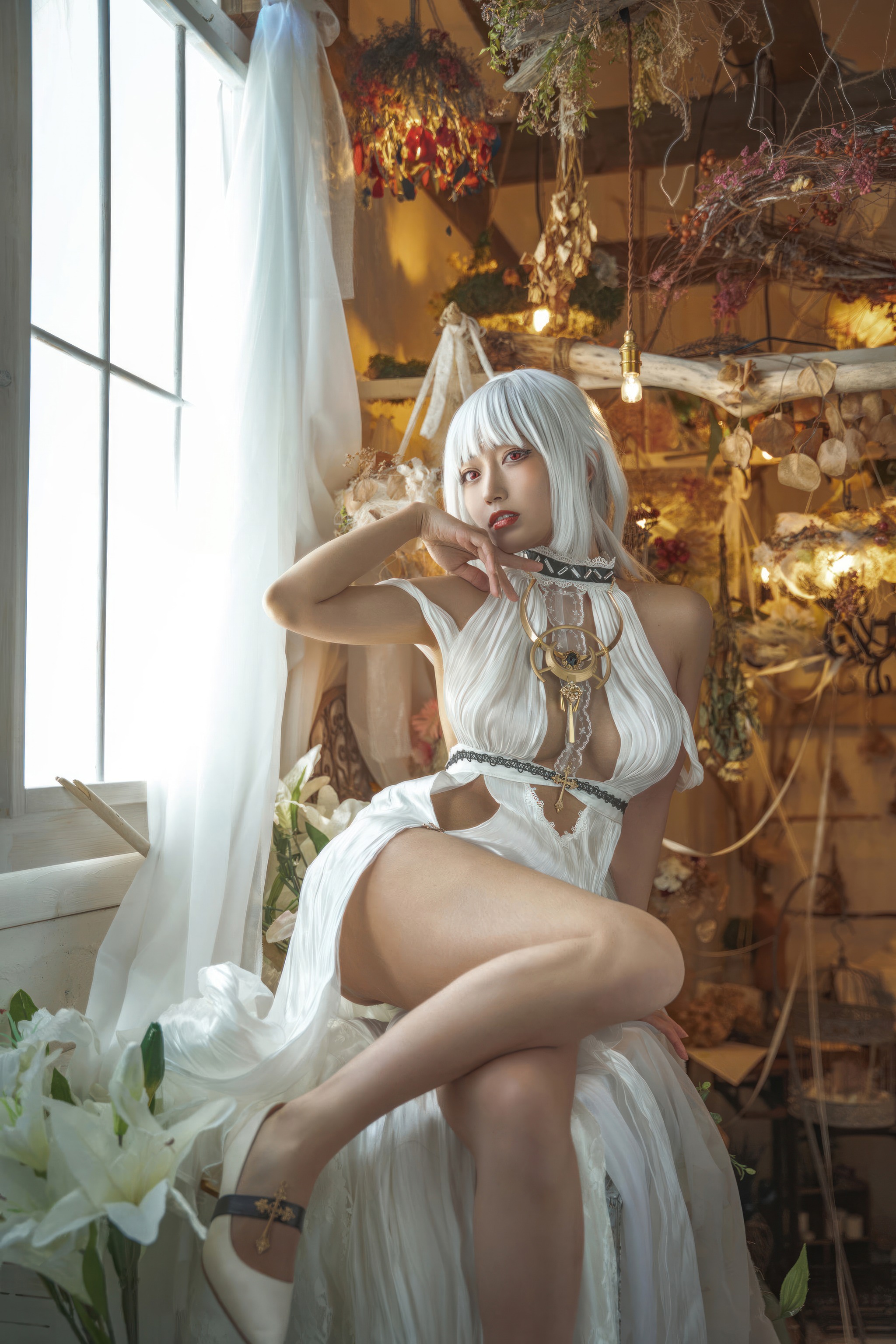 图片[1]-切切celia – NO.040 碧蓝航线 马萨诸塞礼服[23P]-XikXak